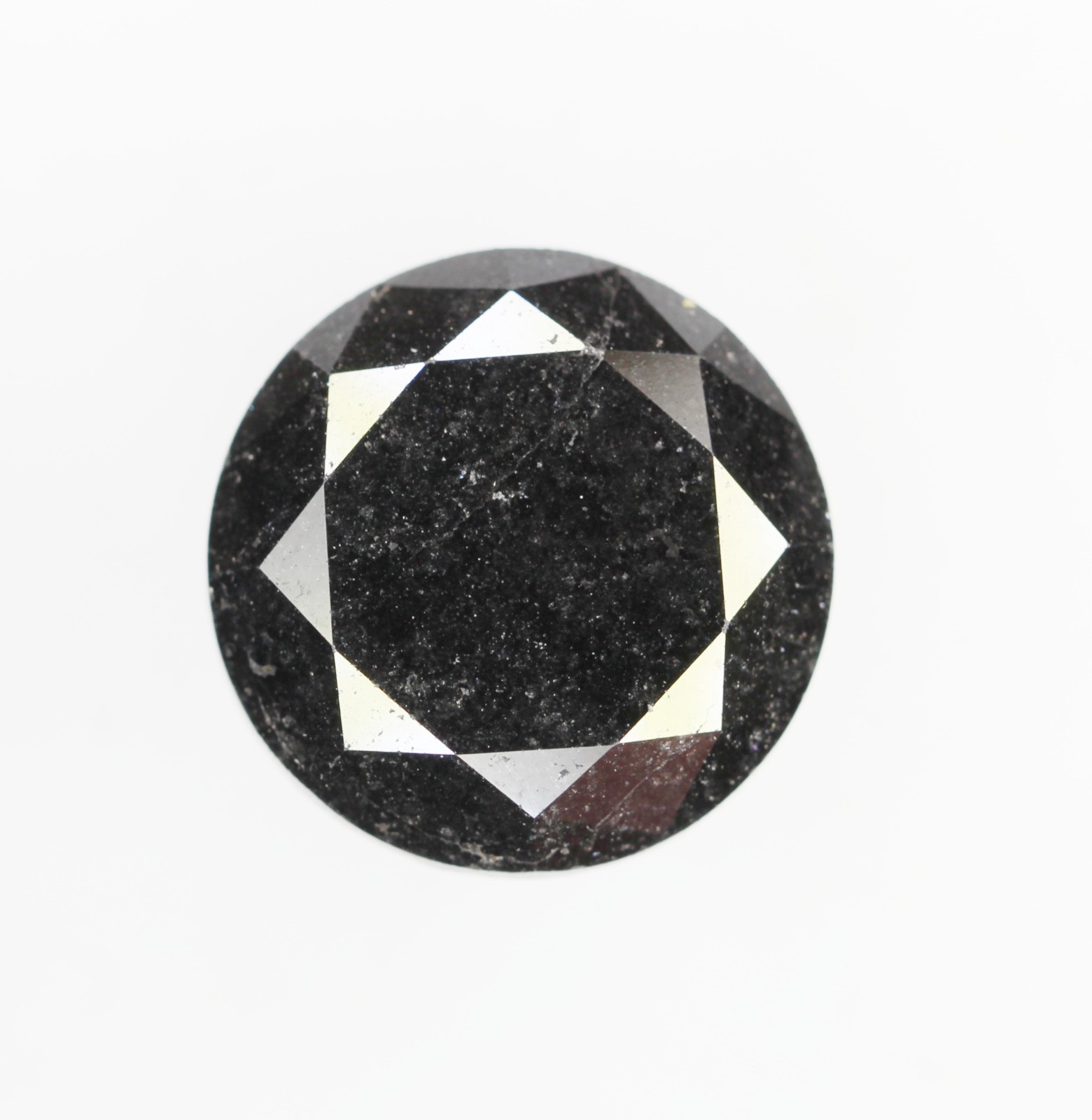 13.43 CT 14.2 MM Natural Loose Round Brilliant Cut Diamond For Ring