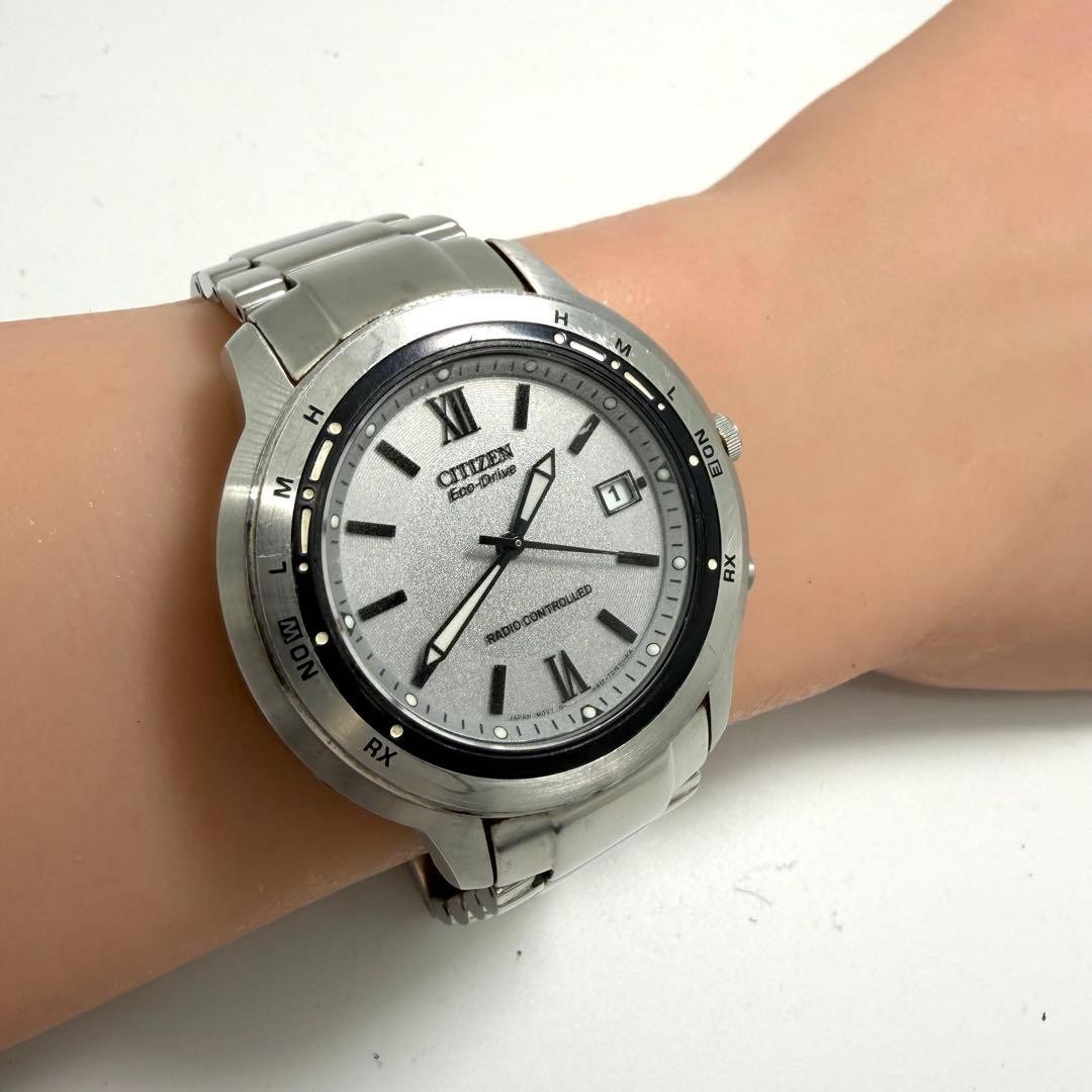 [Working] CITIZEN Eco-Drive Solar Watch, Silver Dial, A412