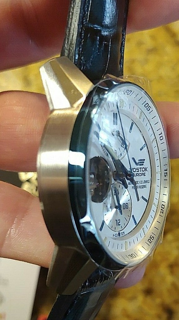NEW Vostok-Europe Gaz-14 Limousine Open Heart Tritium Auto Watch YN84/565E552 US