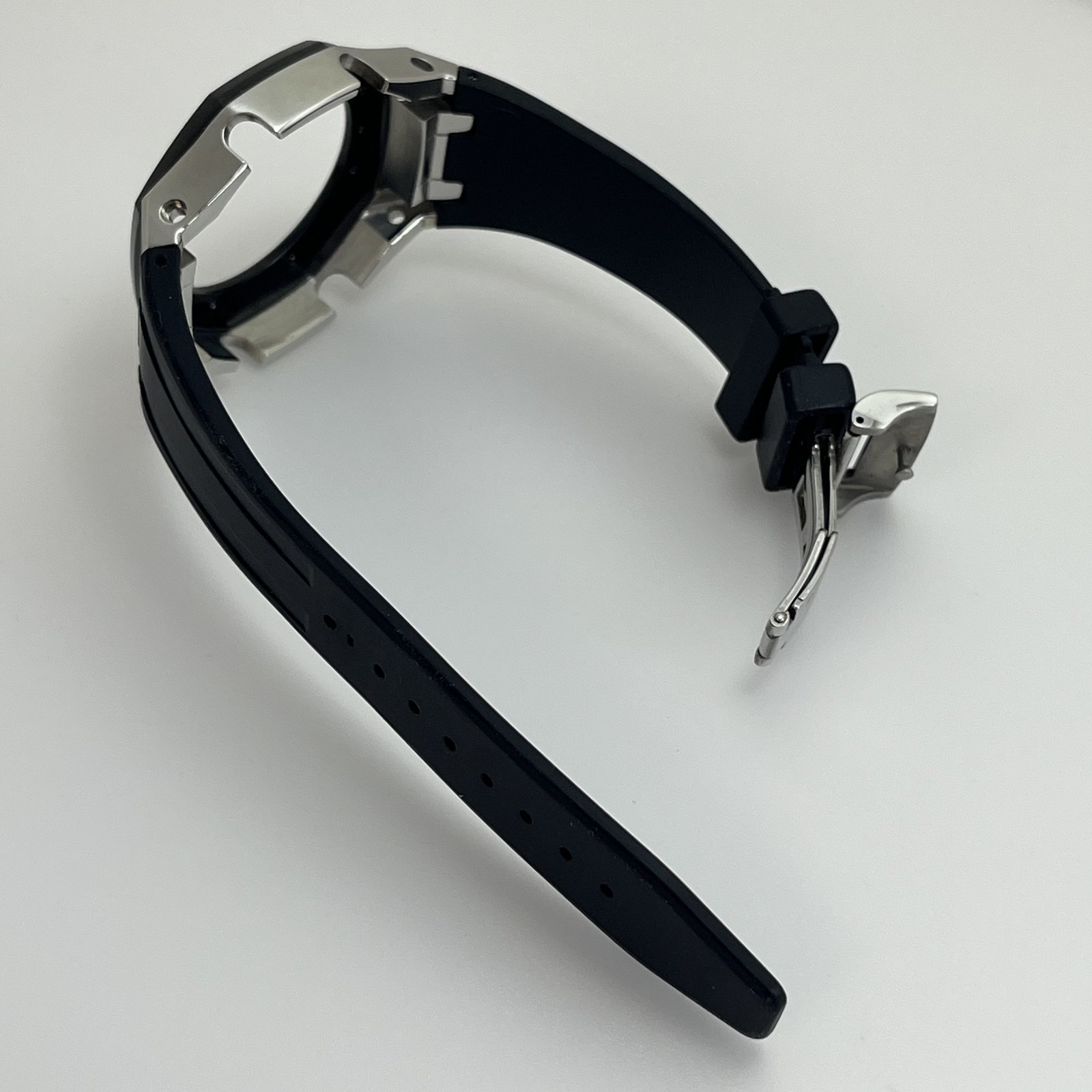 G-shock cover for GA2100, GA2110 SS Protective Case with Rubber Band &Clasp#B803