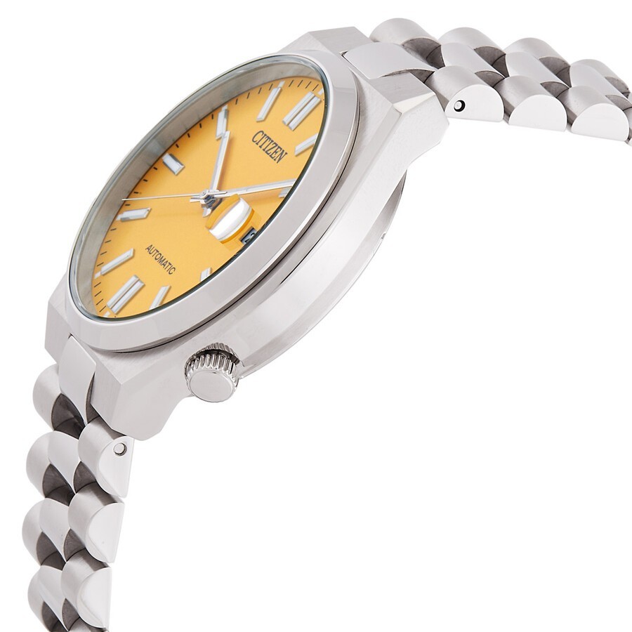 Citizen Men’s Tsuyosa Automatic Sunray Yellow Dial Watch – NJ0150-56Z NEW