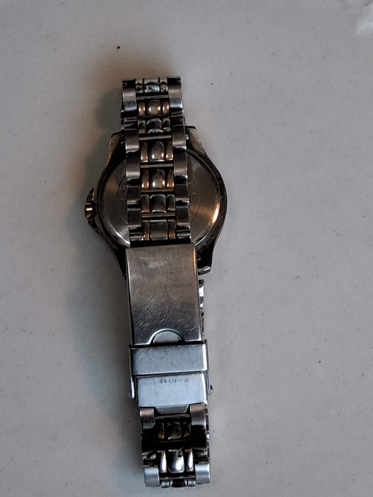 Vintage victory wristwatch goldtone stainless steel Japan movement Untested