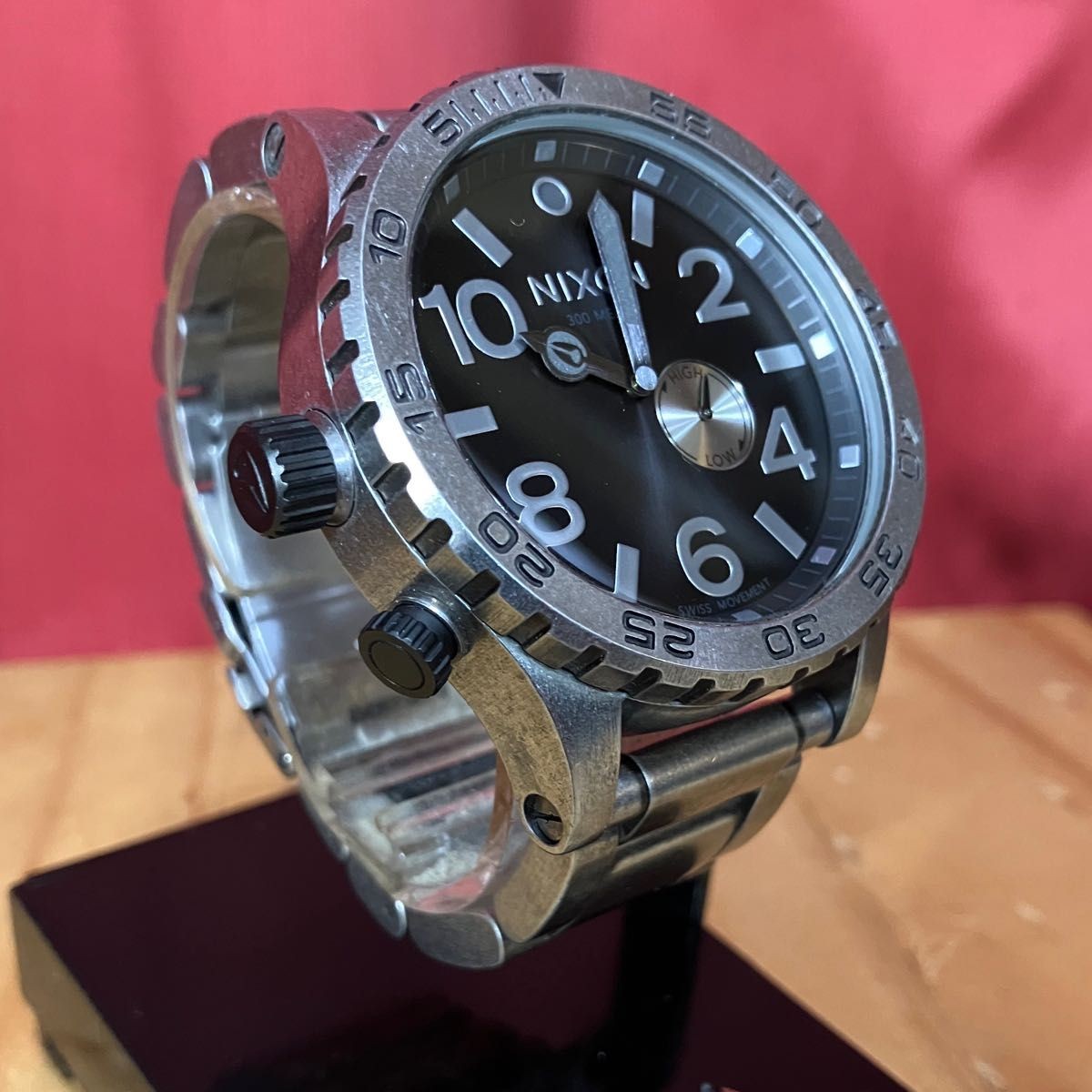 Star Wars x Nixon 51-30 TIDE GRAF Watch Men’s Black STEEL 300m/30 atm Rare color