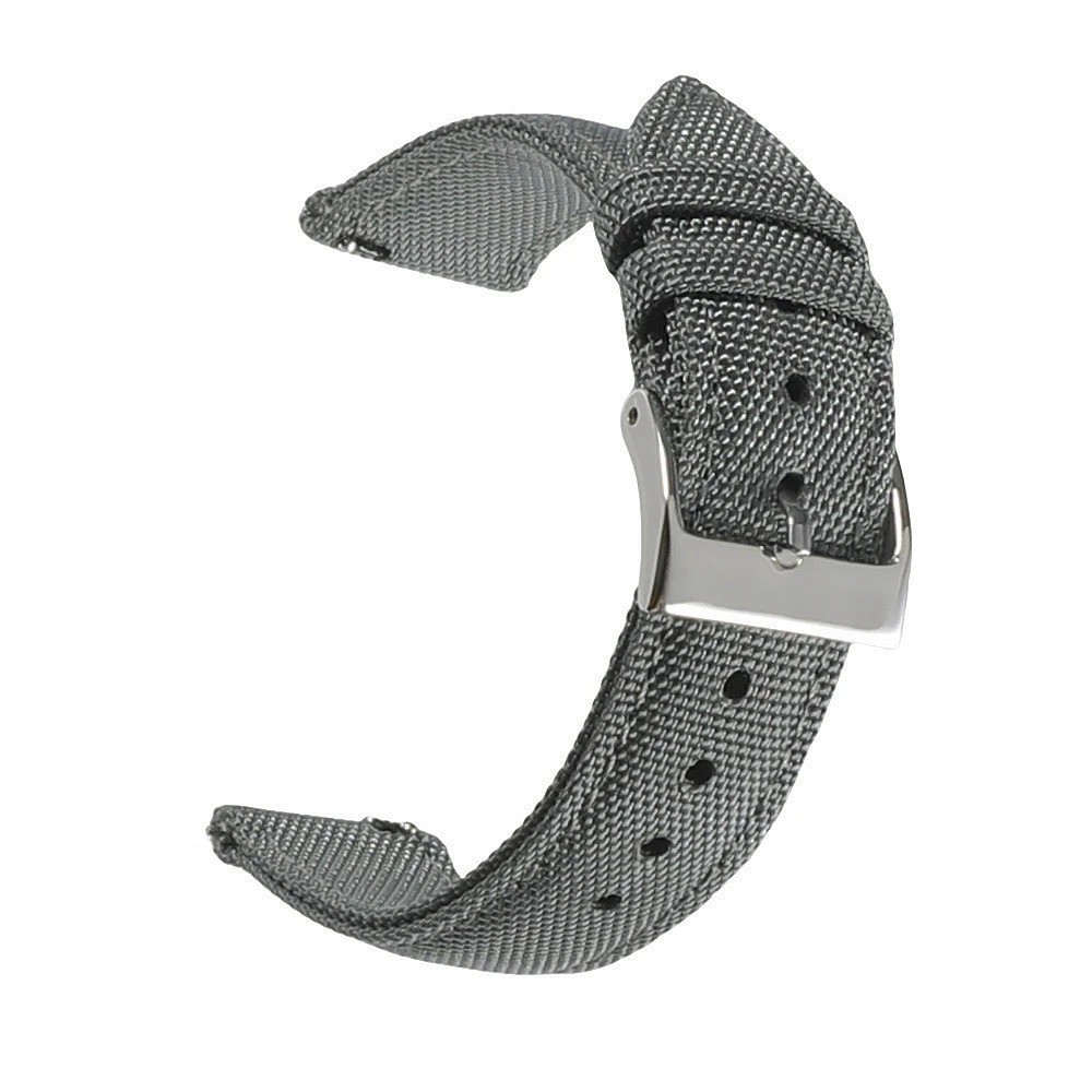 18mm 19mm 20mm 21mm 22mm 24mm Waterproof Sailcloth Watch Strap Two-Sided Nylon