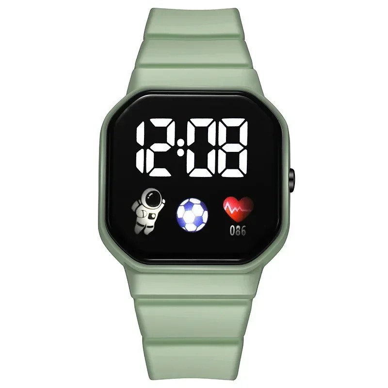 LED Digital Sport Watch Waterproof Wristwatch Men Women Boys Girls Kids Gift