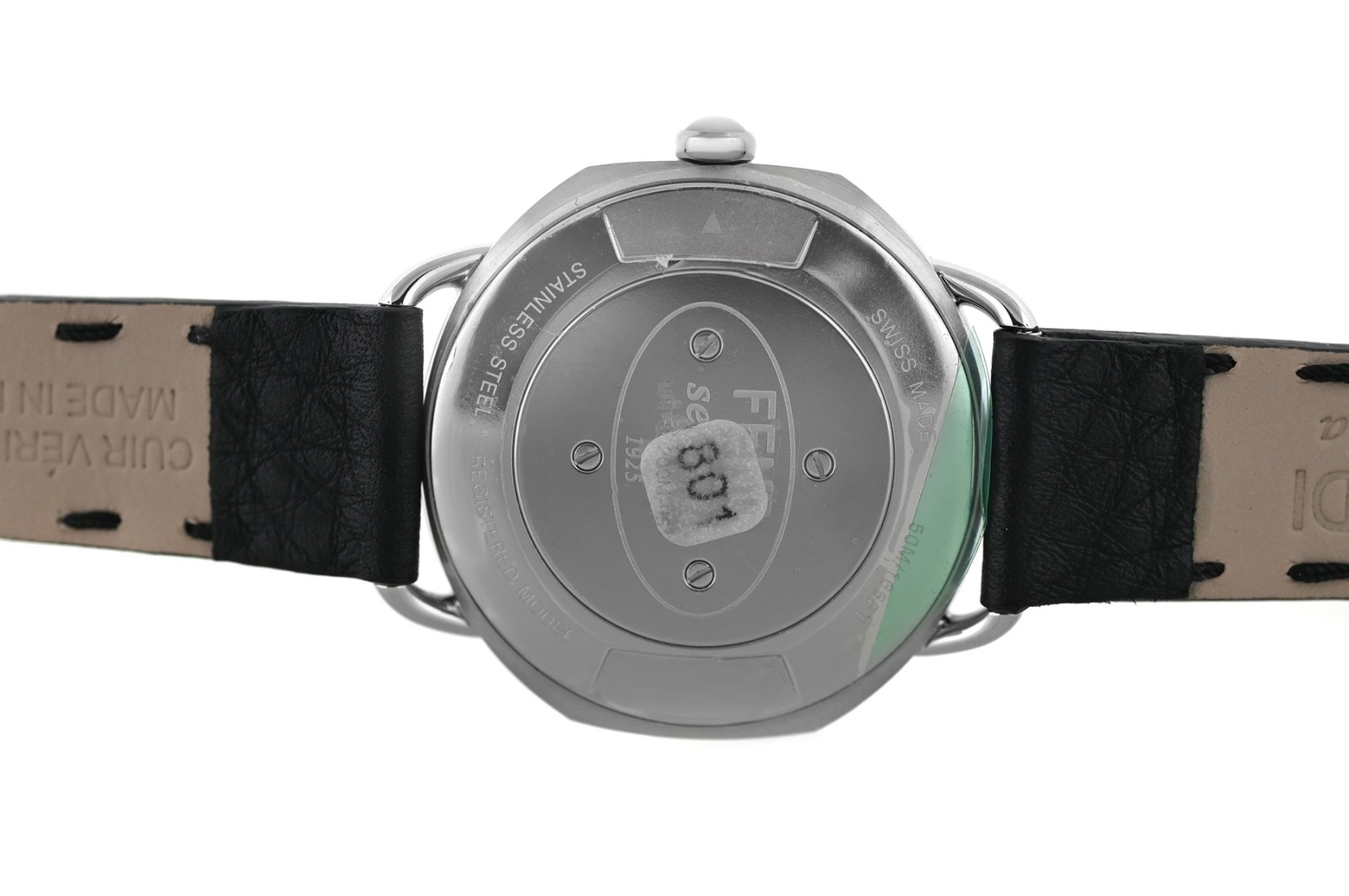 Fendi Selleria F8020345H0 MOP Dial Stainless Steel 36MM Lady Quartz