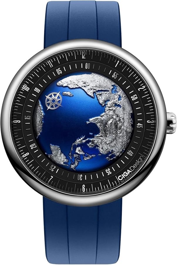 CIGA Design Blue Planet II Titanium 46mm Automatic Watch GPHG Winner SEALED NEW