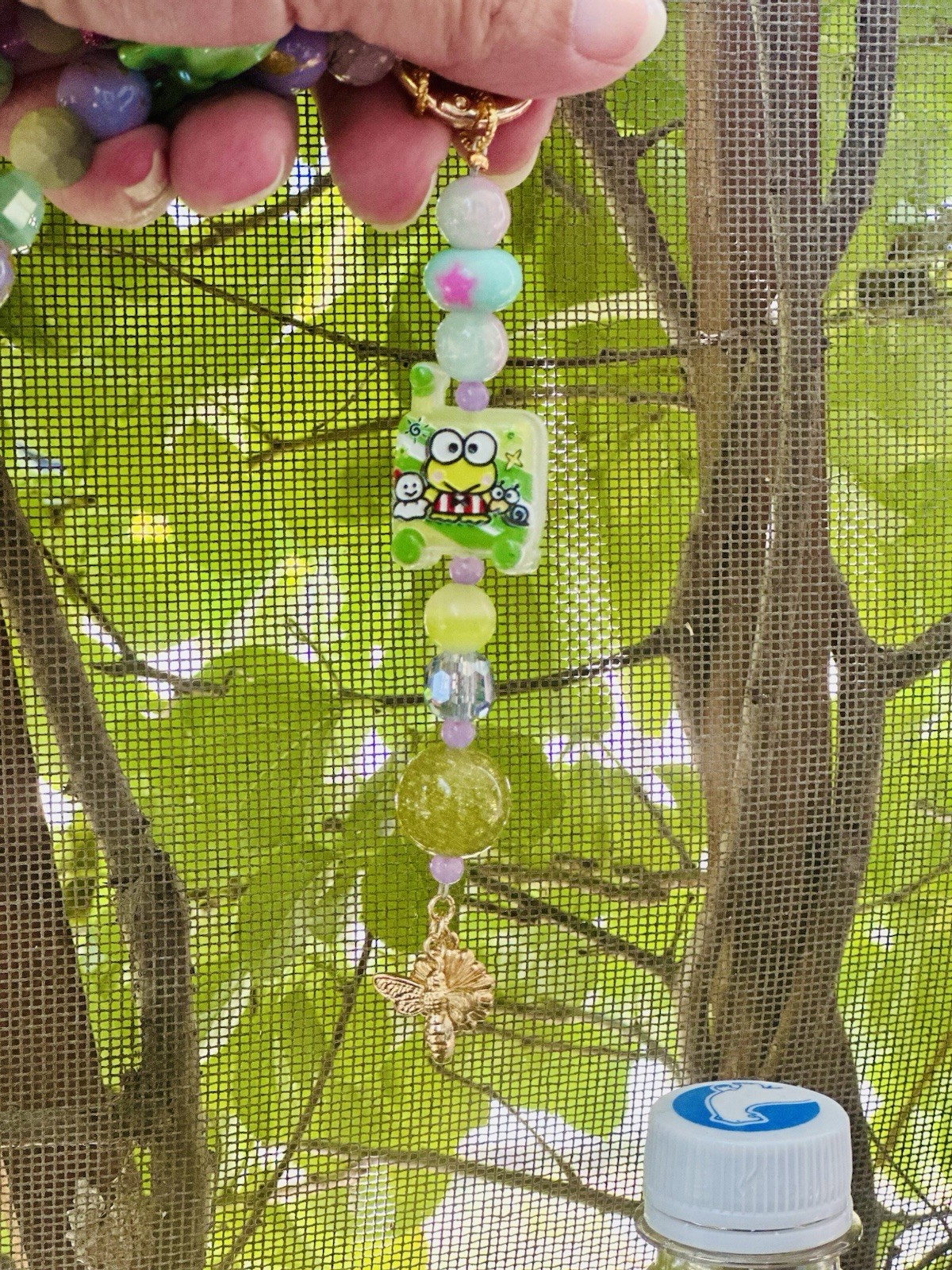 Multicolor Stackable Beaded Charm Bracelet Dangle Cartoon Animals Flowers
