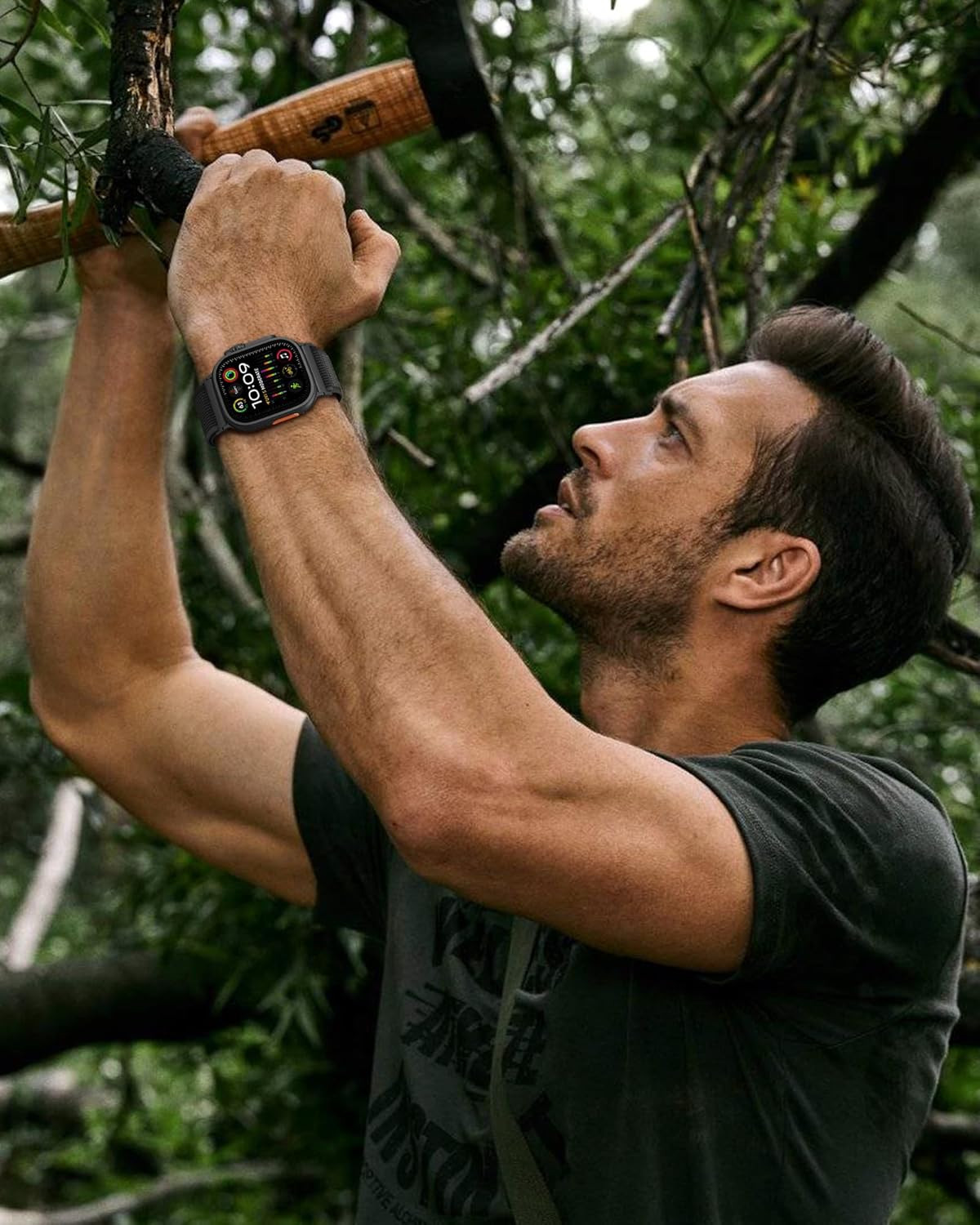 Trail Loop Nylon Sport Band Compatible with Apple Watch Ultra 3 2 Band for Men 4
