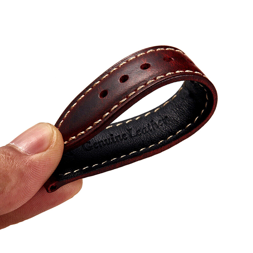 New Vintage Oil Wax Genuine Leather Watch Strap Band 18mm 19mm 20mm 21mm 22mm