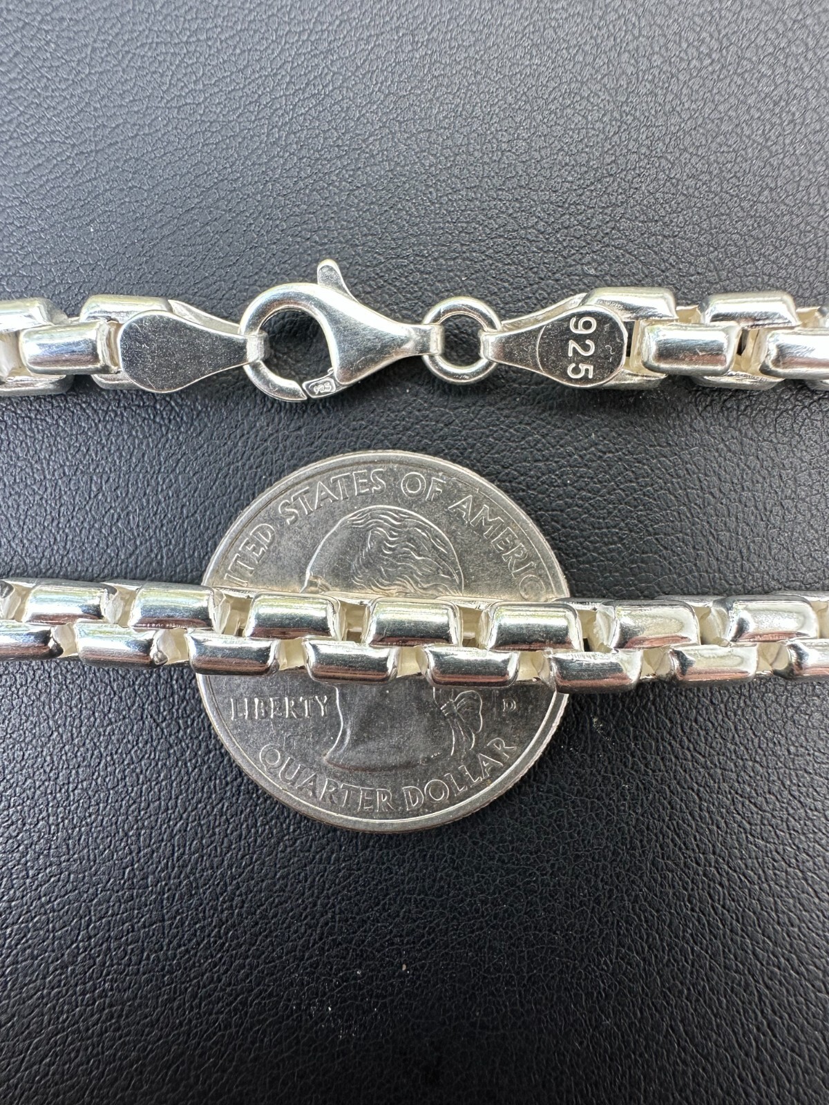 925 Sterling Silver 6mm Men’s Rounded Rolo Hermes Link Chain Necklace Bracelet
