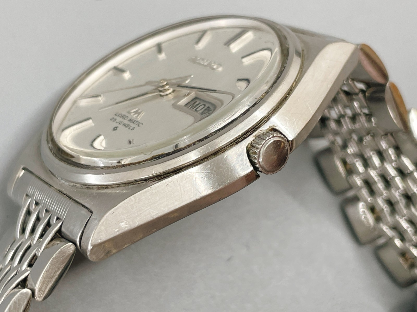 Vtg1969 SEIKO 5606-7010 LORD MATIC LM 25J Men’s Automatic Watch -US Stock