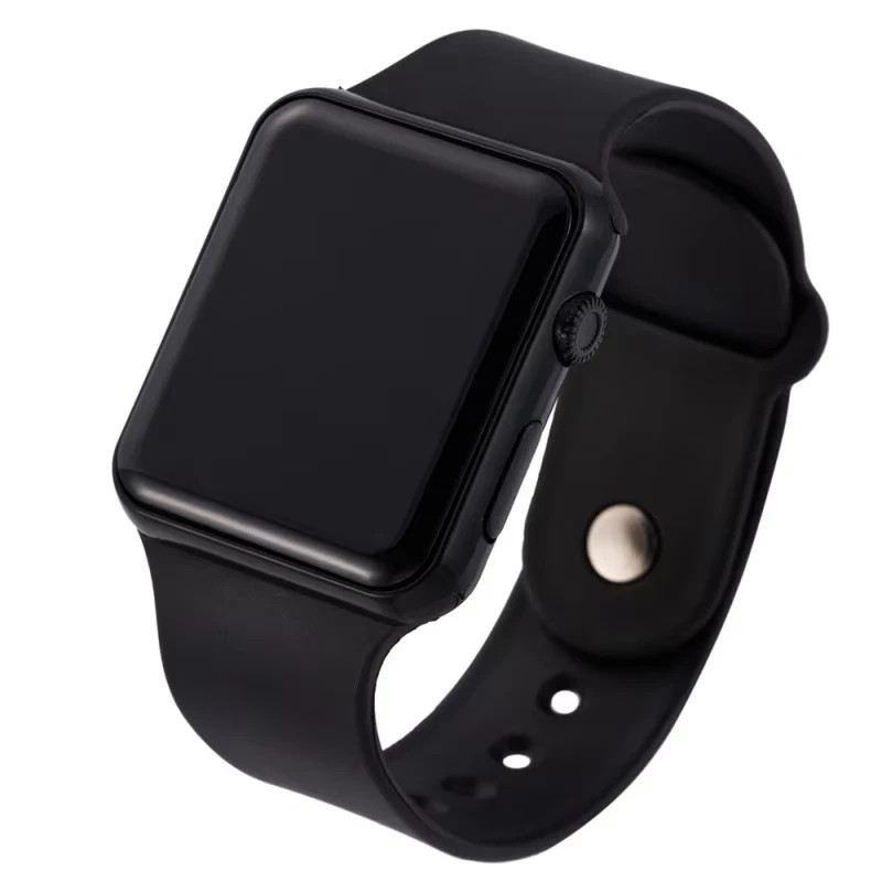 New Square LED Digital Watch Men Women Sports Electronic Wristwatch Student Unis