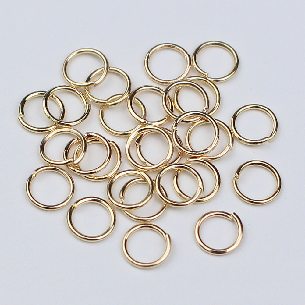 200pcs/lot 4 5 6 8 10 12 Jump Rings Connectors for Diy Jewelry Making Findings