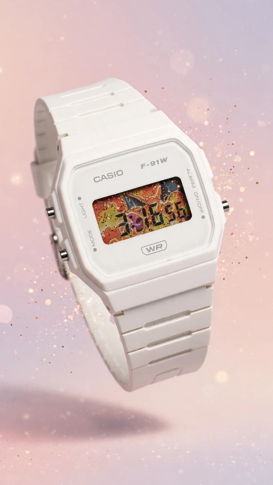 Casio Watch MOD – Charizard Base Set Artwork
