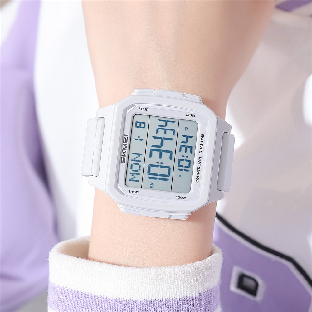 SKMEI Men Watch Electronic Sport Watch LED Alarm Watch Boys Digital Wristwatch