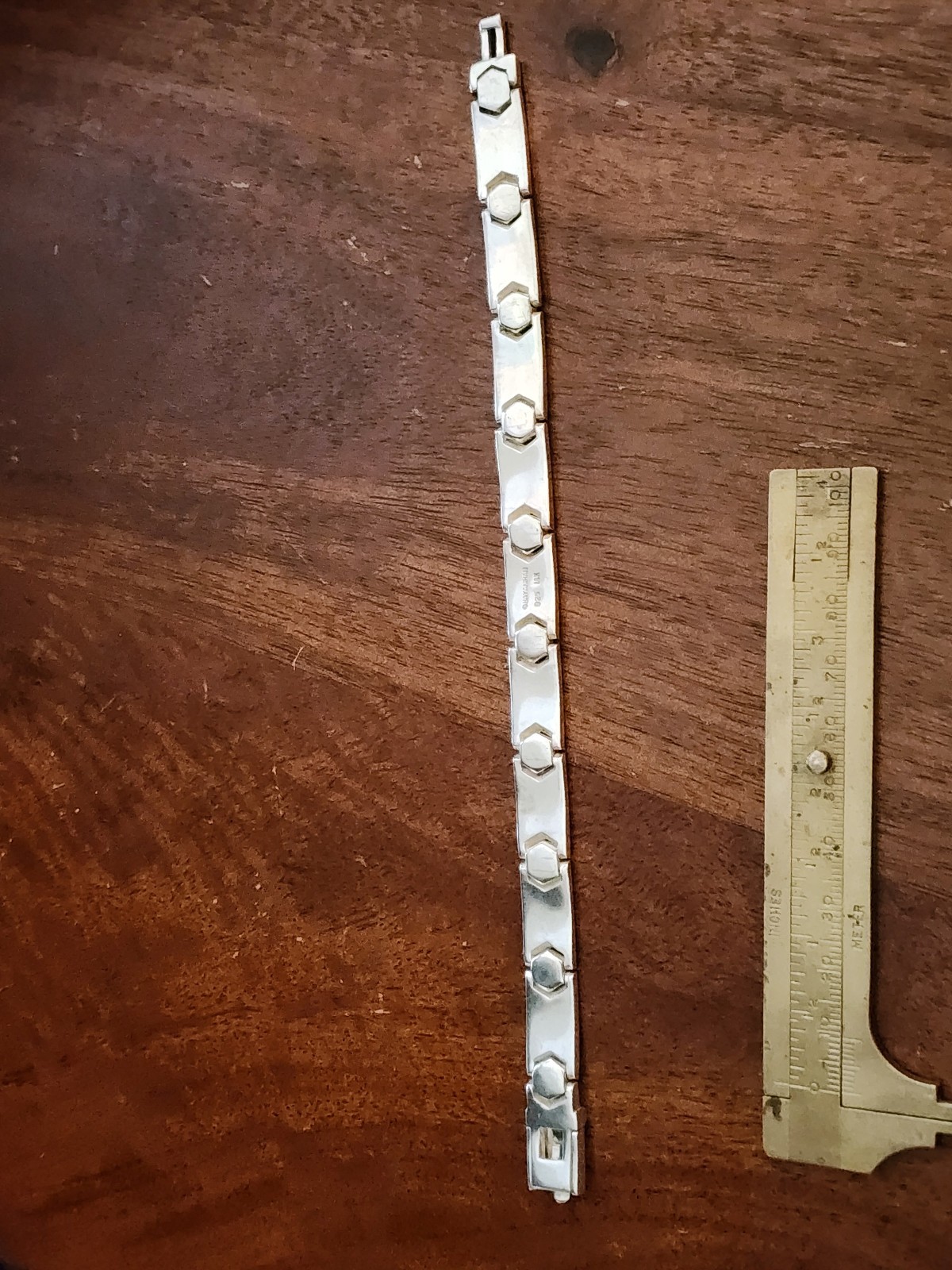 BAYANIHAN 925 STERLING SILVER AND 18K GOLD hinged BRACELET 42.6g.