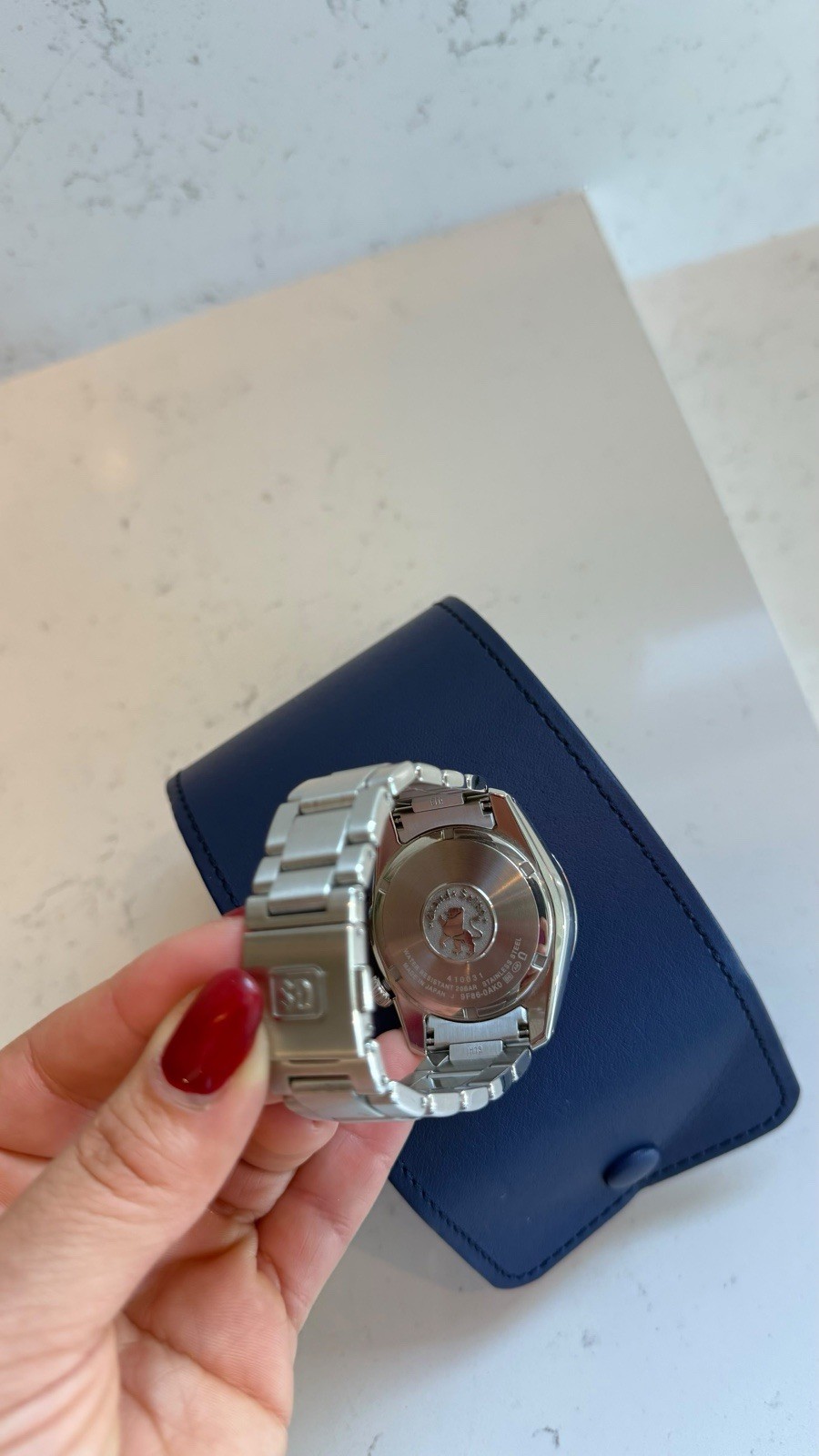 Grand Seiko Sport Blue Men’s Watch – SBGN029