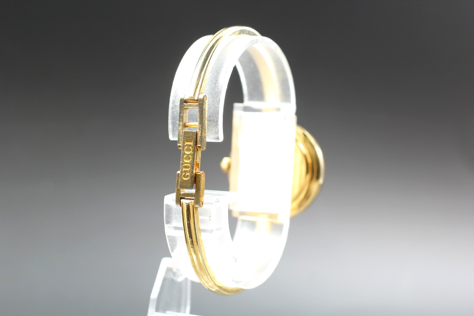[Exc+5] Vintage GUCCI Change Bezel 1100-L 26mm Brown Gold Quartz Women’s Watch