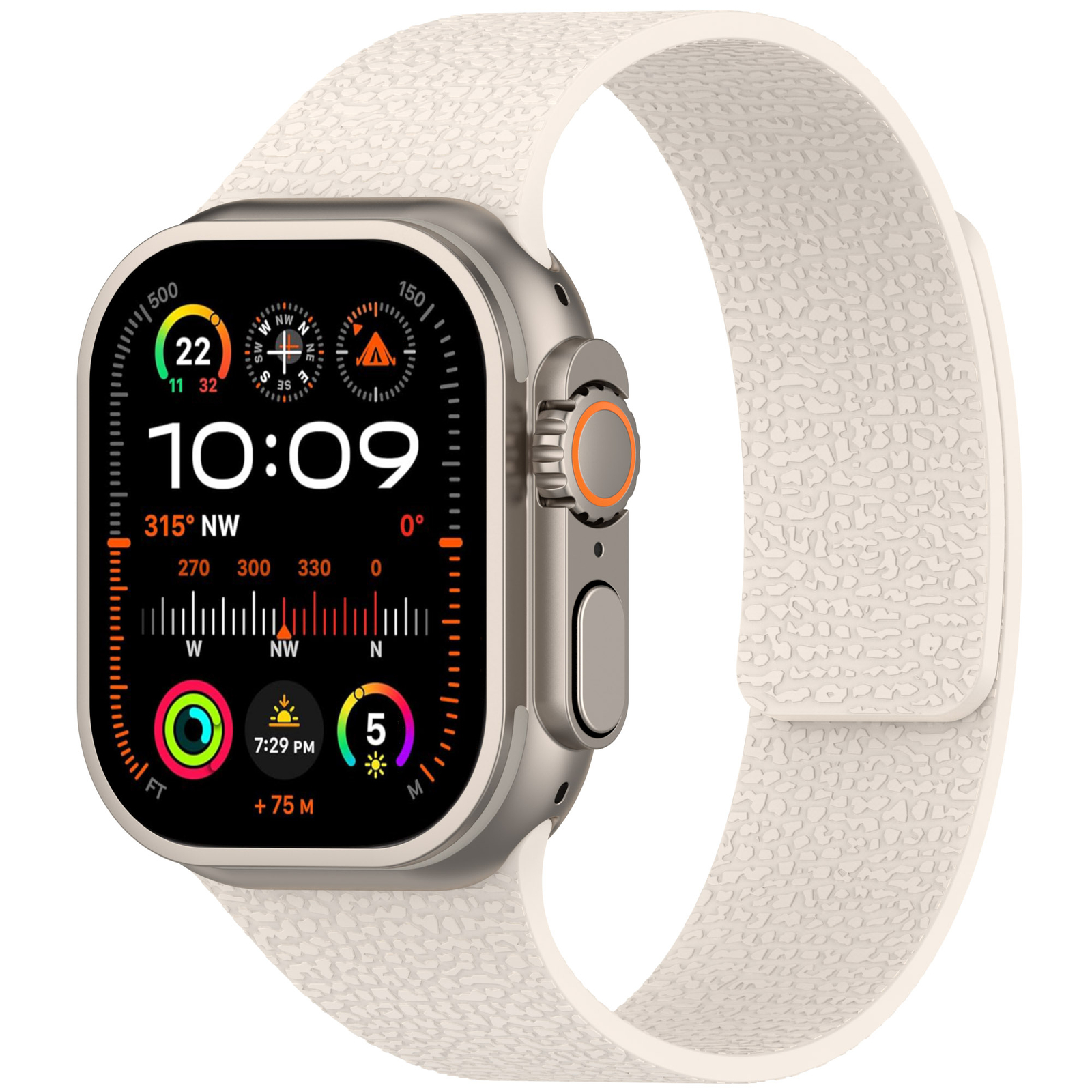 Slim Magnetic TPU Sport Rugged Band For iWatch Series Ultra 2/1 10 9 8 7 6 SE 5