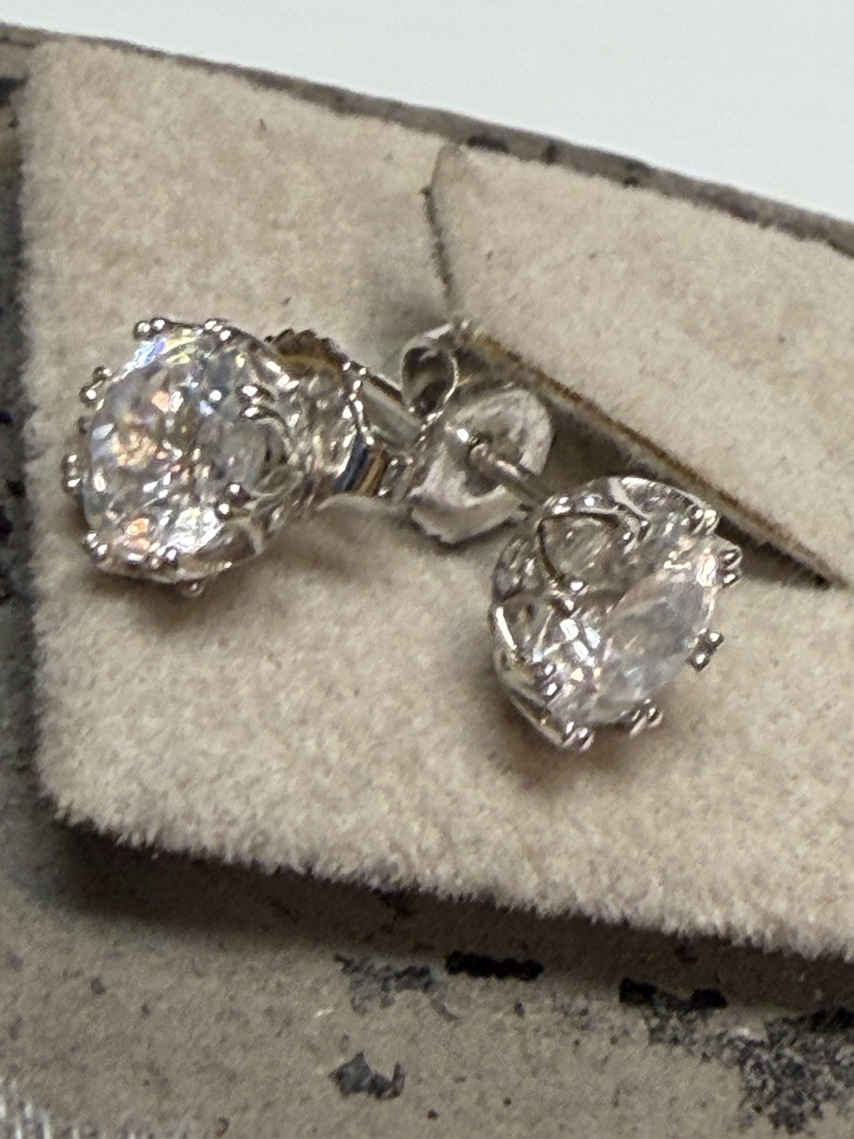 designer sterling silver 925 diamonique cz Earrings