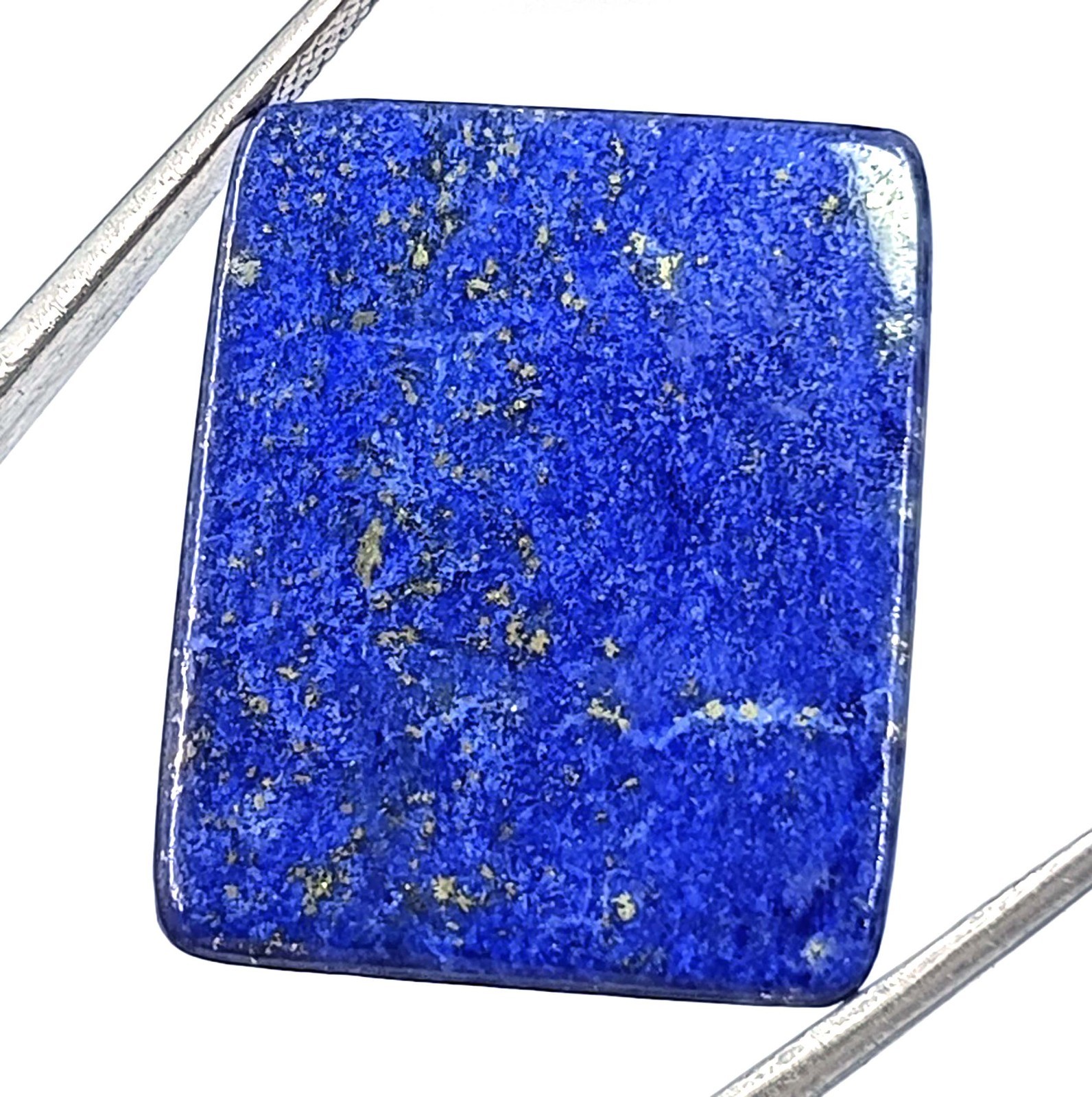 12.00 Ct Natural Blue Lapis Lazuli Emerald Cut IGL Certified Loose Gemstone 5DNA