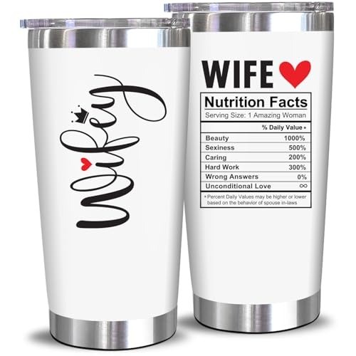 Wifey Spoiled 20 Oz Tumbler – A Thoughtful Gift for Birthdays or Anniversaries