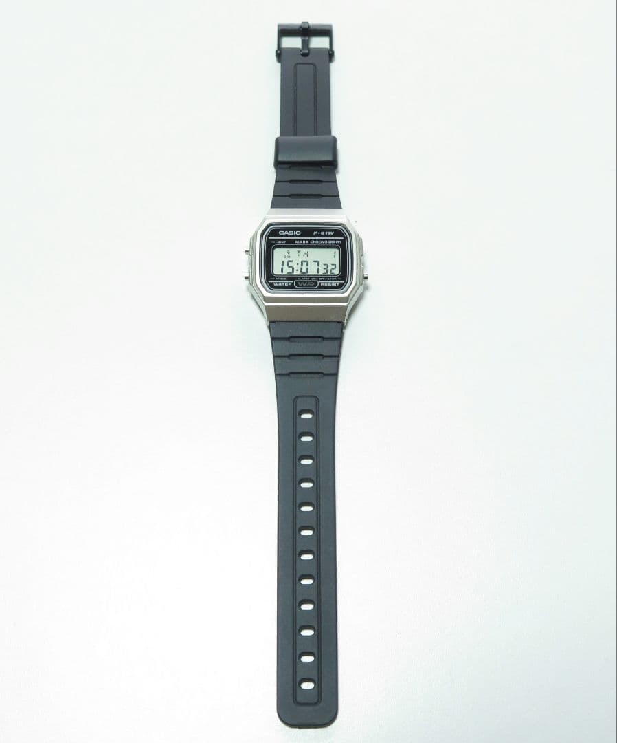 CASIO Digital Watch F-91W Black
