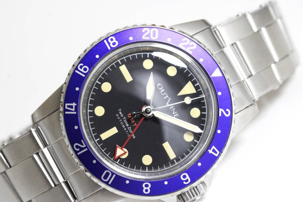 [B1Y] OUTLINE GMT 1960 Automatic Wristwatch Men’s Watch [y3m]