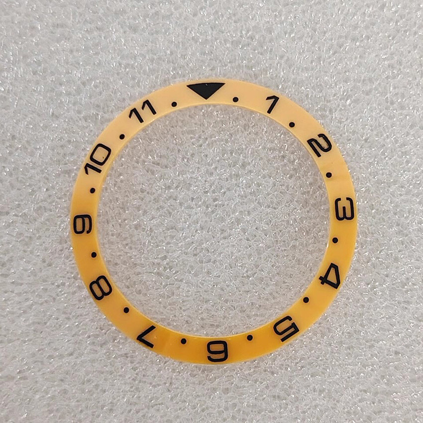 38MM Ceramic Watch Bezel No Luminous Insert Ring Accessory Inner Diameter 30.5MM