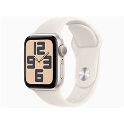 New Apple Watch SE 2nd Generation GPS Model 40mm MXEF3J A Starlight Sport Band S