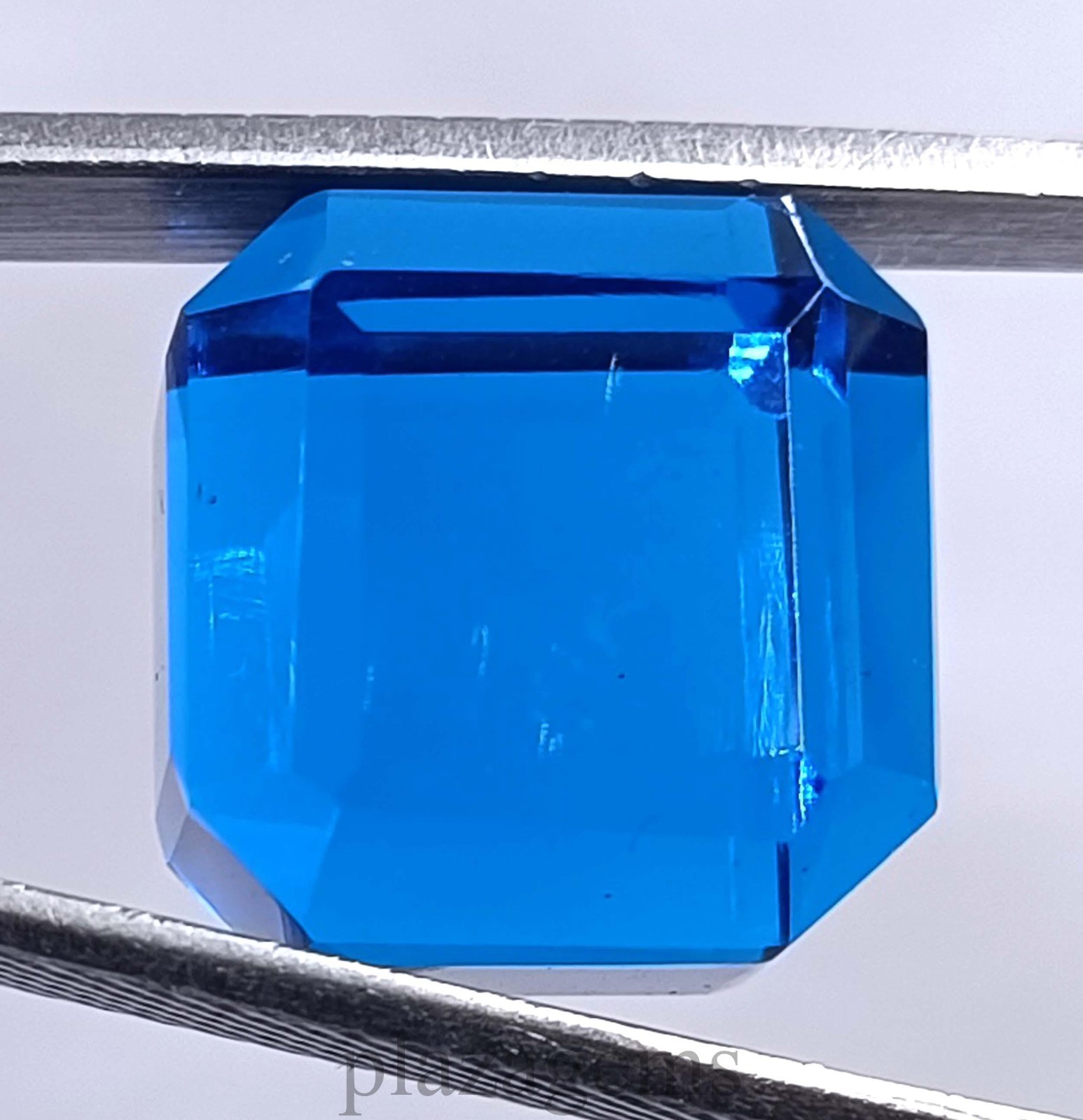 Rare 60.90 Carat Natural Blue Sapphire Cube EGL Certified Loose Gemstone 5DSV