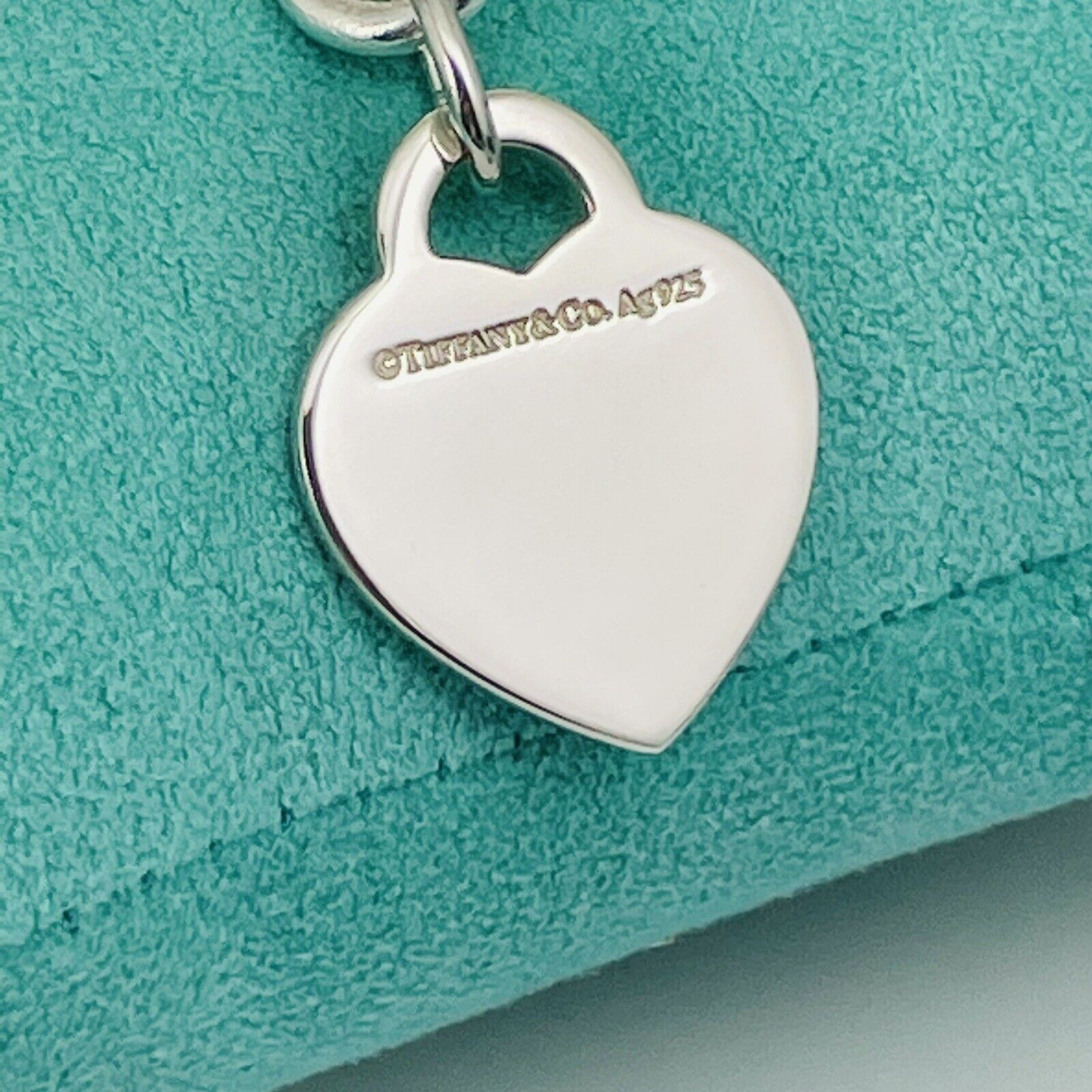 Customized Return to Tiffany Heart Tag New York Necklace 16, 17, 18, 19, 20 Inch