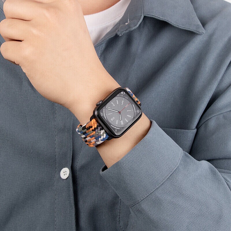 Hot Magnetic Nylon Loop Strap Band For Apple Watch Series 11-1 Ultra SE 38-49MM