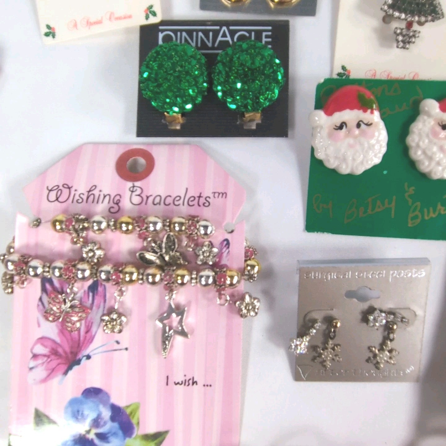 Lot Of 32 Vintage to Modern Christmas And Fun Costume Jewelry Collection