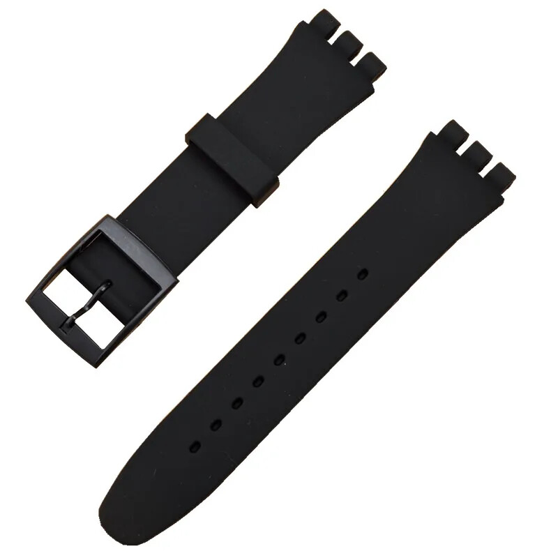 Wrist-Watch Band Strap For Swatch 16 /17 /19 / 20mm Rubber Silicone Replacement