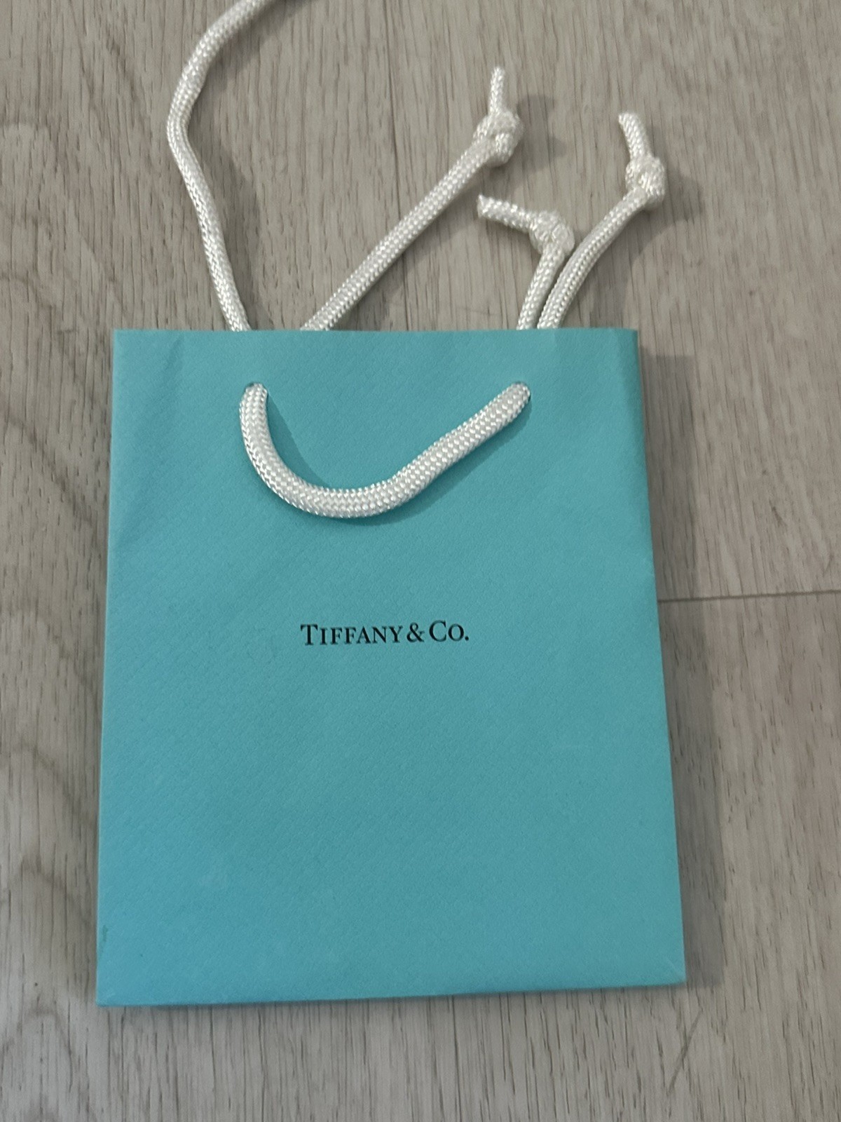 TIFFANY SHOPPING BAG Small Size 5×6 Inch