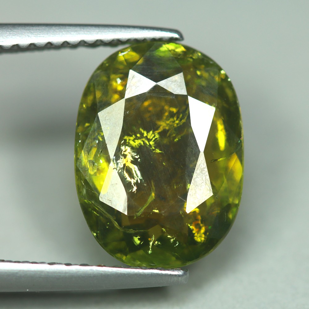3.38 Cts_Great_100 % Natural Unheated Mozambique Copper Bearing Green Tourmaline