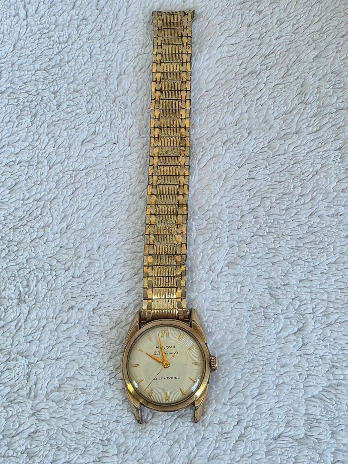 1956 MEN’S BULOVA L6 AUTOMATIC WINDING WRISTWATCH – FOR PARTS OR REPAIR