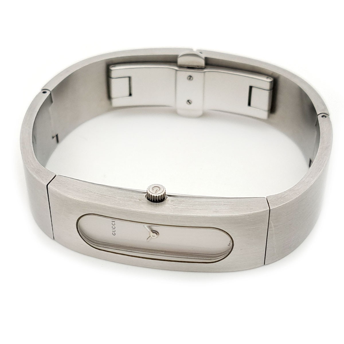 GUCCI 2400S Bangle watch Quartz Stainless steel Women 【W】