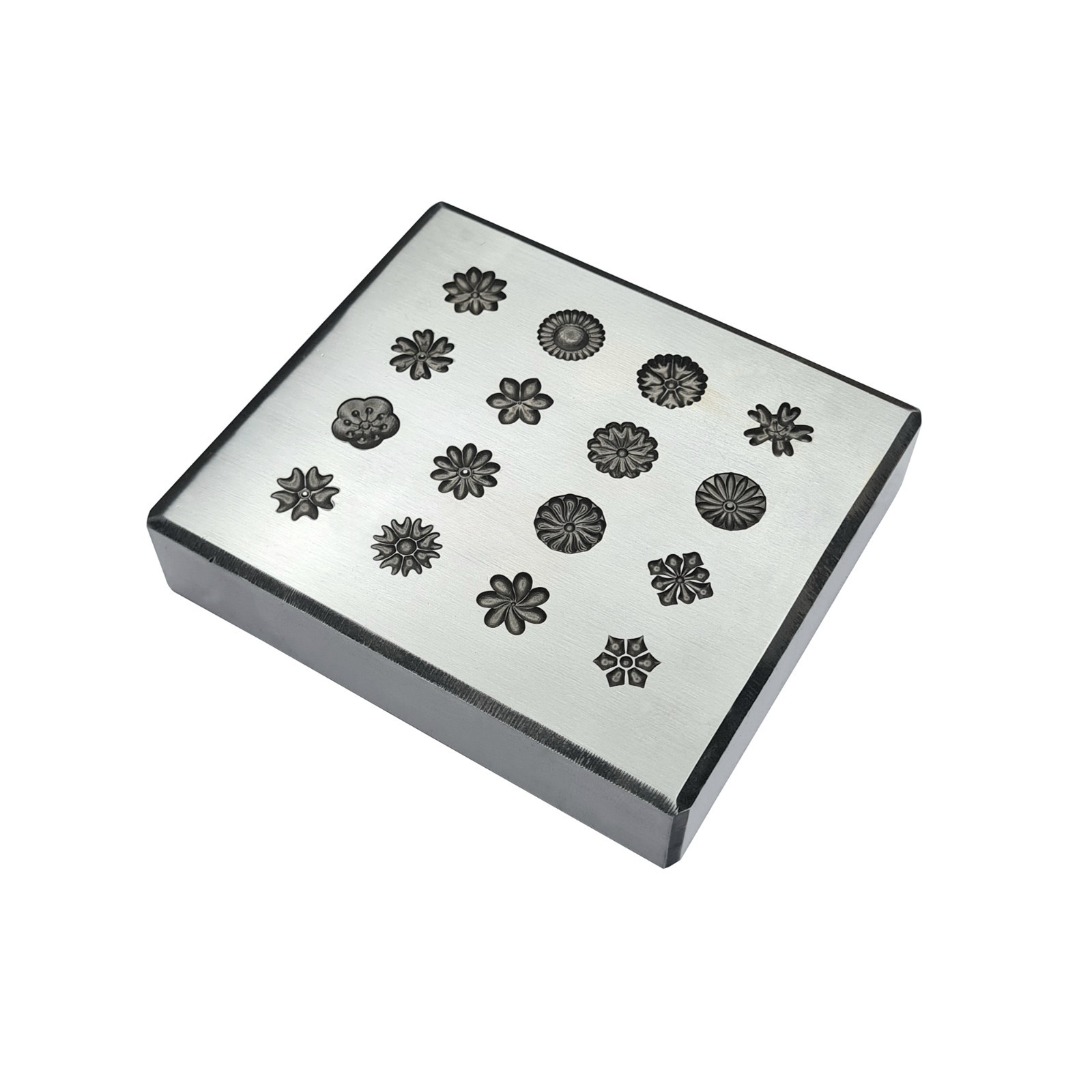 16 Impression Snowflake Shot Plate – Silversmith Tools- Jewelry Making Die