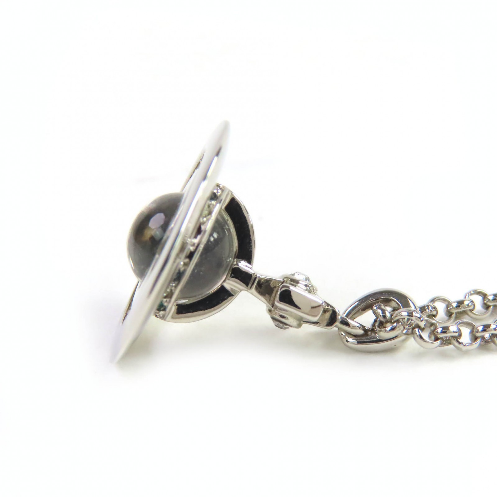 Excellent Vivienne Westwood Necklace PETITE ORB PENDANT Petit Orb Pendant Silver