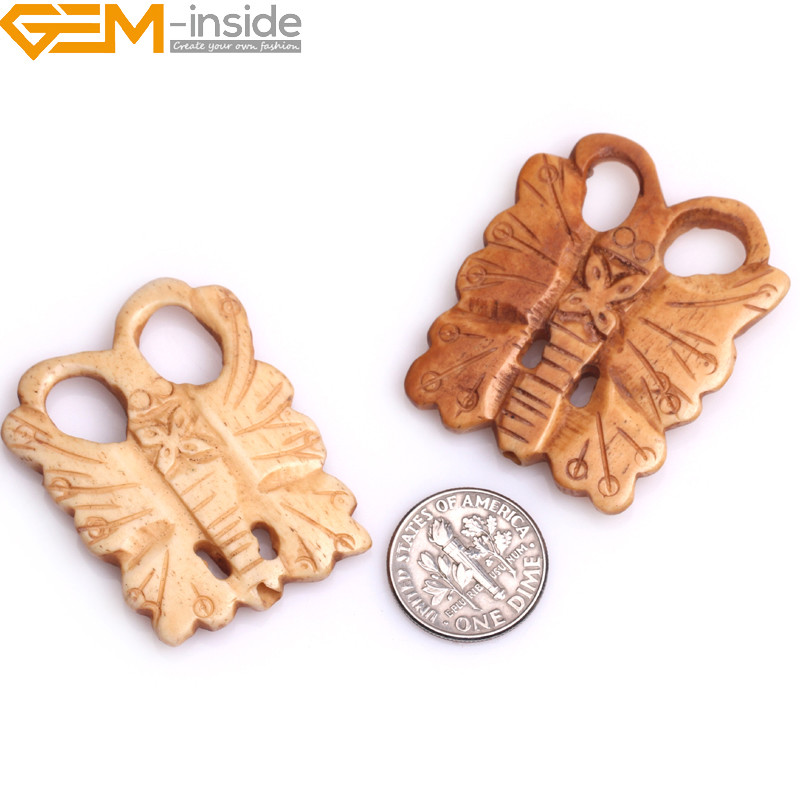 Wholesale New Assorted Animal Carved Bovine Boving Bond Beads Jewelry Making