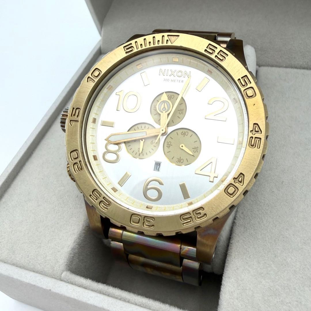 NIXON THE 51-30 CHRONO Nixon Chronograph Gold