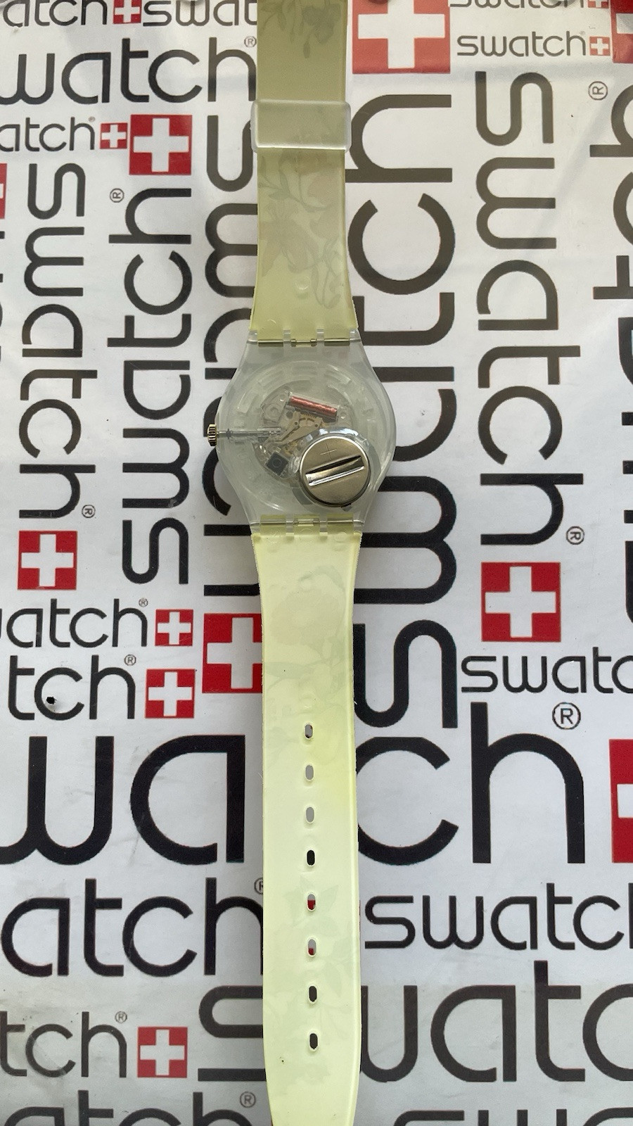 Swatch Spring Touch GW132 2002 Standard Gents 34mm Excellent Condition
