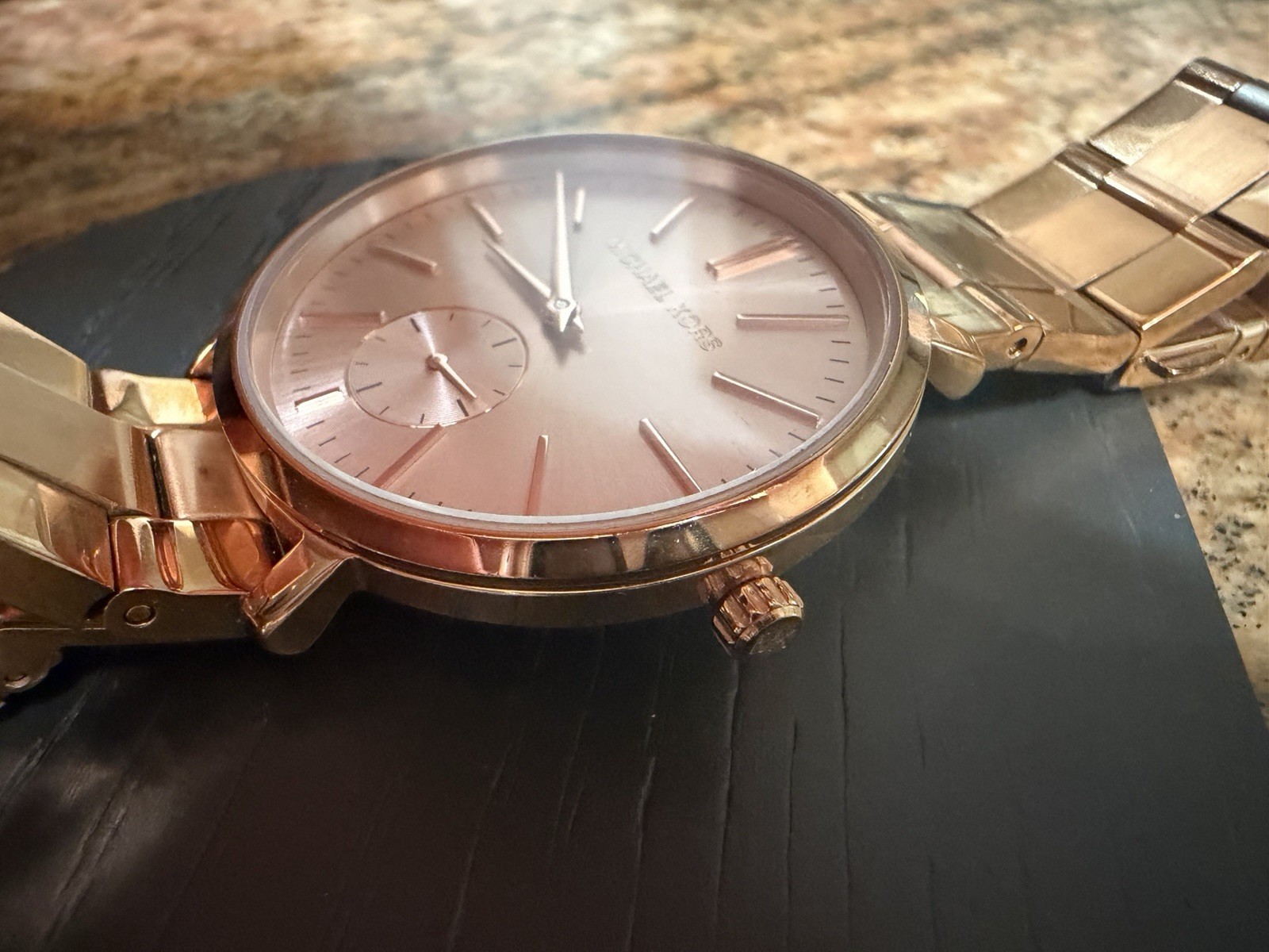 Michael Kors MK3507 Rose Gold Watch 38mm *Needs battery replacement*