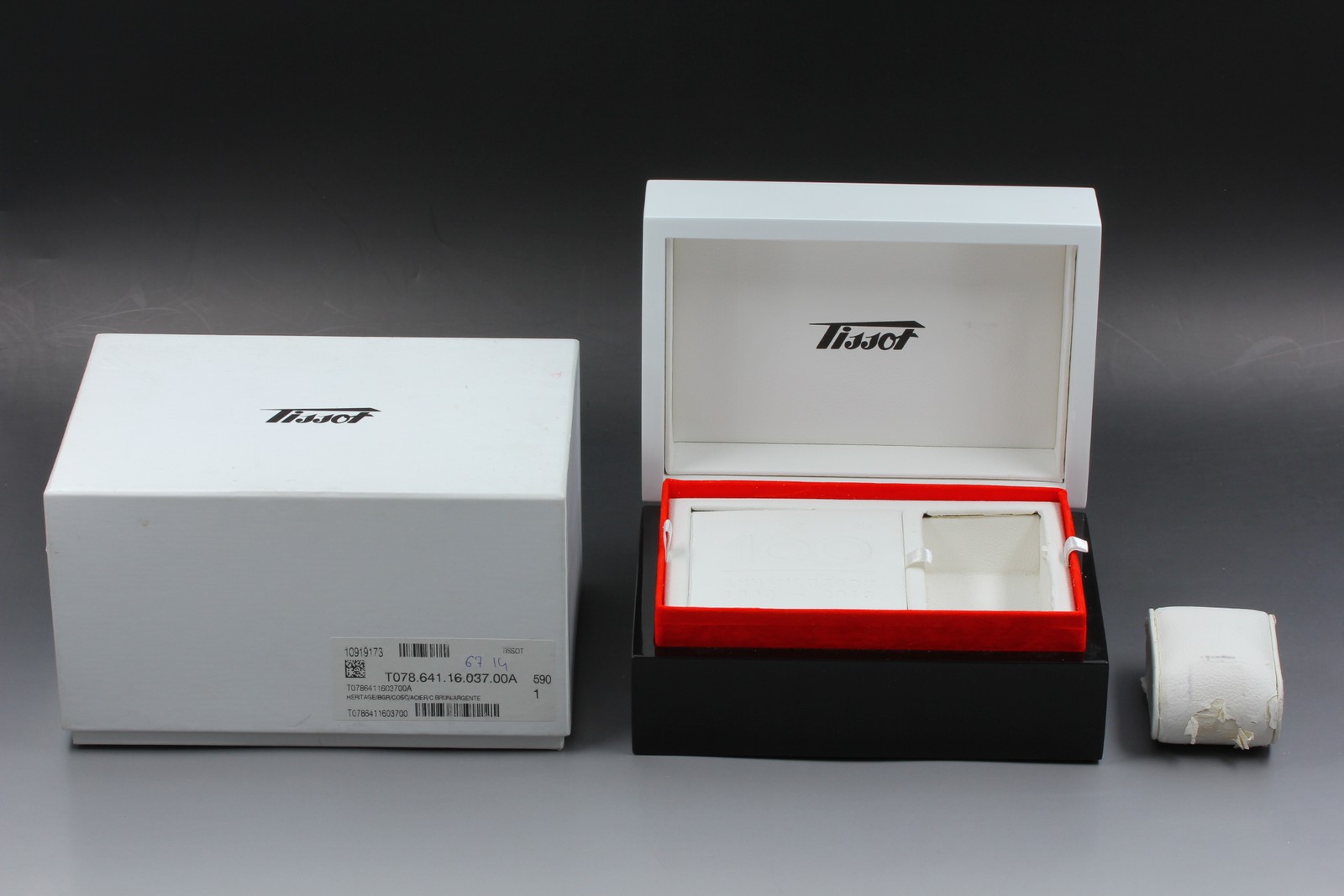 Tissot Heritage T078.641.16.037.00 World Timer 160th Anniv. Watch[ Box Damaged ]