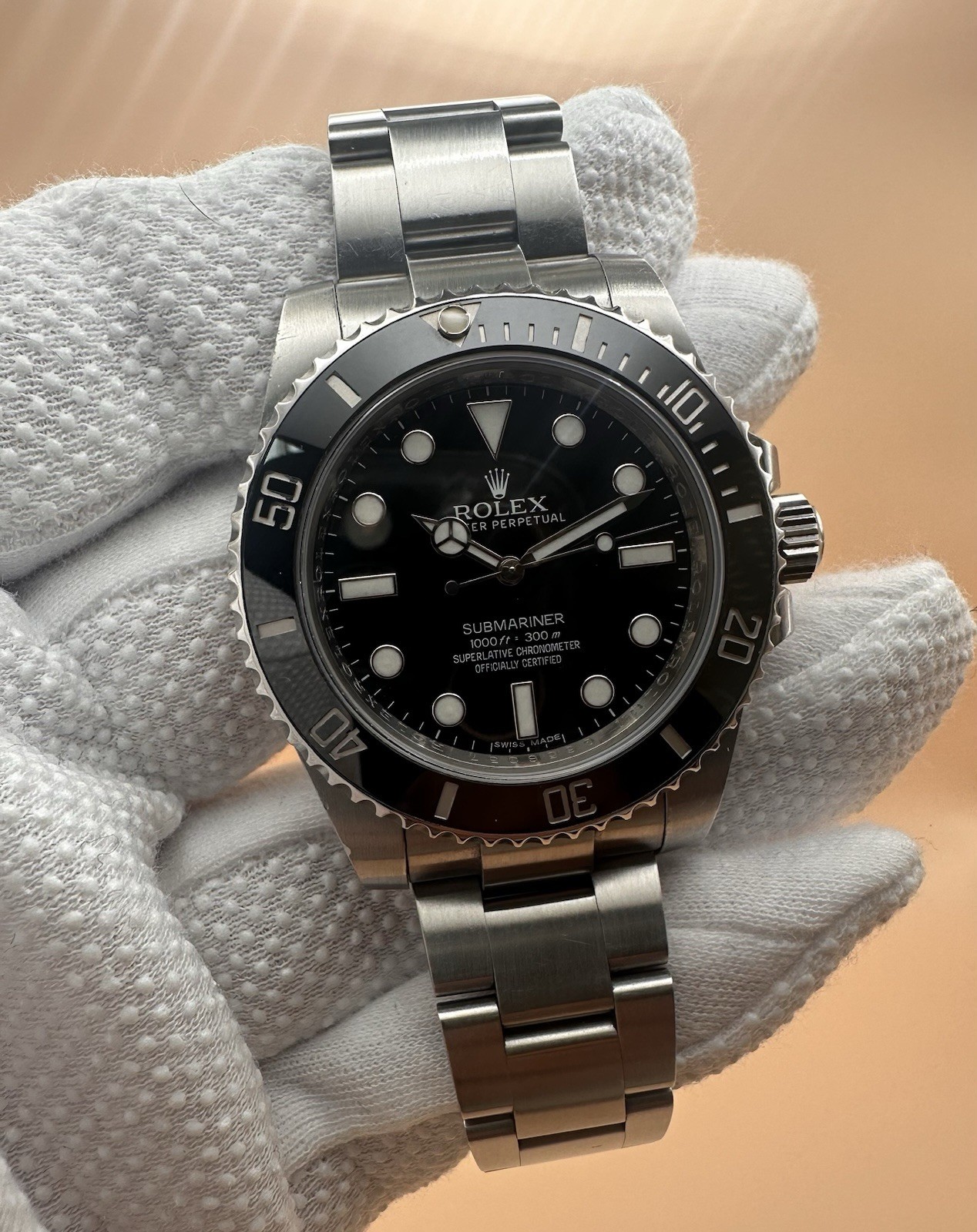 Rolex Submariner No-Date – Ref. 114060 – Black Dial- 2010 40mm