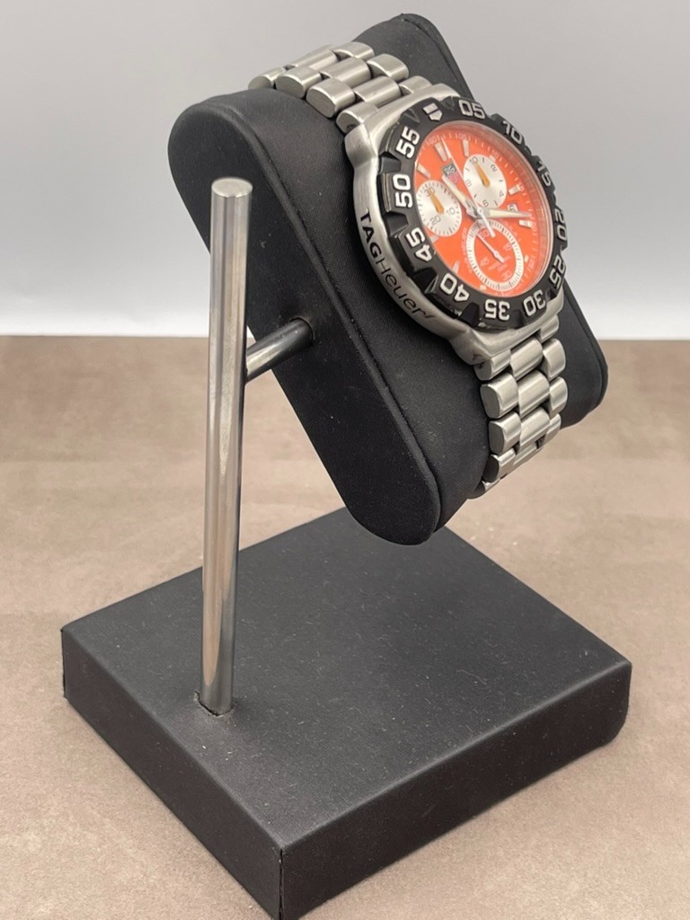 TAG Heuer Formula 1 Orange Men’s Watch CAH1113.BA0850 41mm Chronograph
