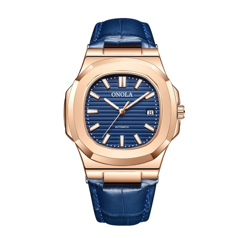 ONOLA Casual Business Calendar Waterproof Luminous Automatic Mechanical Watch